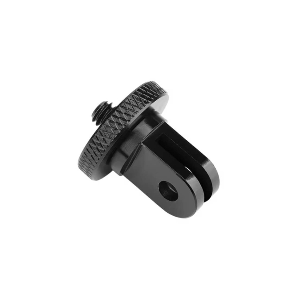 Adaptador de Alumínio para Câmeras de Ação e Compactas com Encaixe 1/4 Polegadas