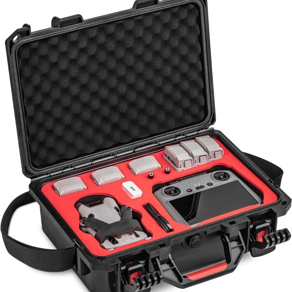 Maleta Estanque para DJI Mini 3 / 3 Pro / Mini 4 Pro Fly More Combo e Controle DJI RC/RC 2 / RC N1/N2 - StartRC