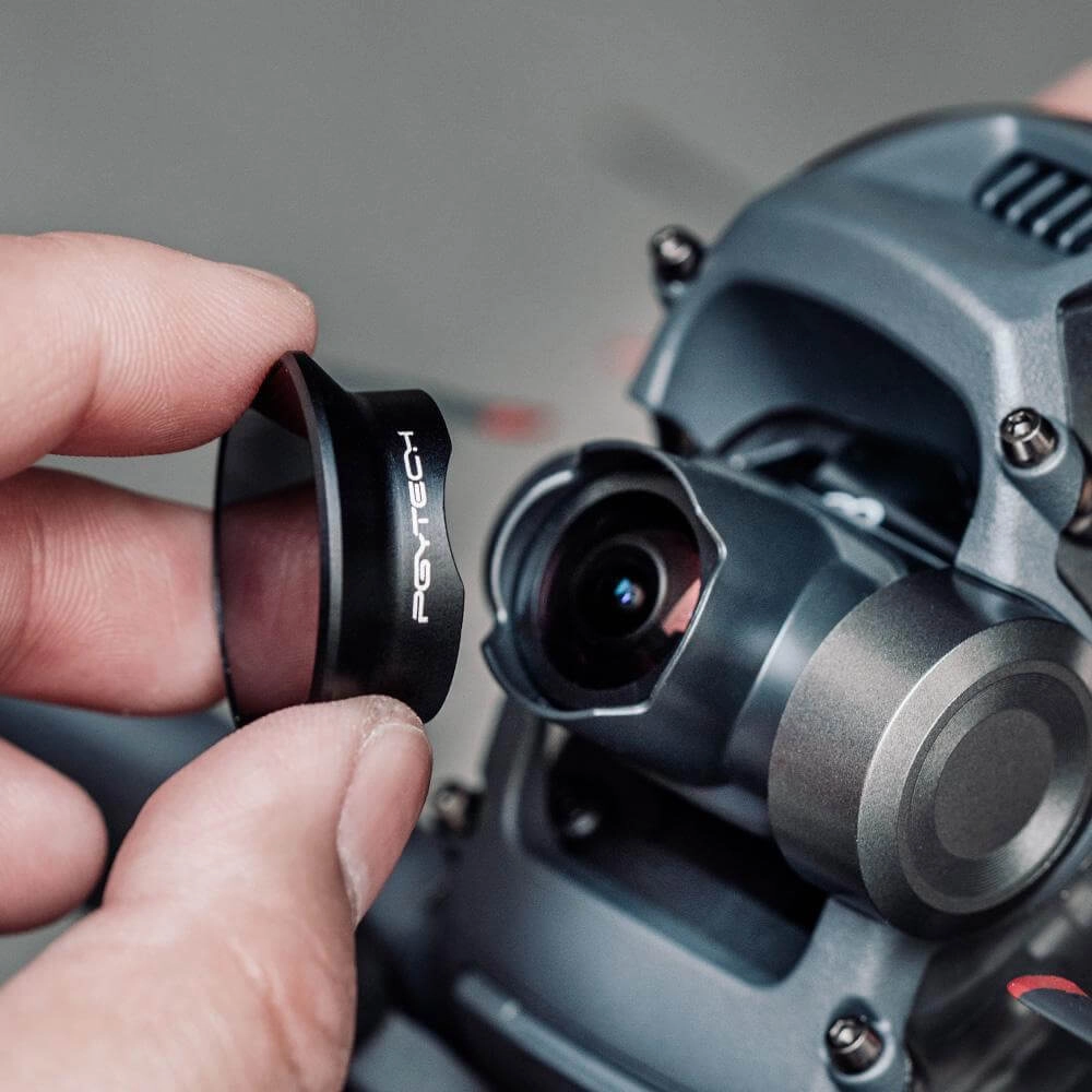 Kit de Filtros ND para Drone DJI FPV - Pgytech Professional (ND4 / ND8 / ND16)
