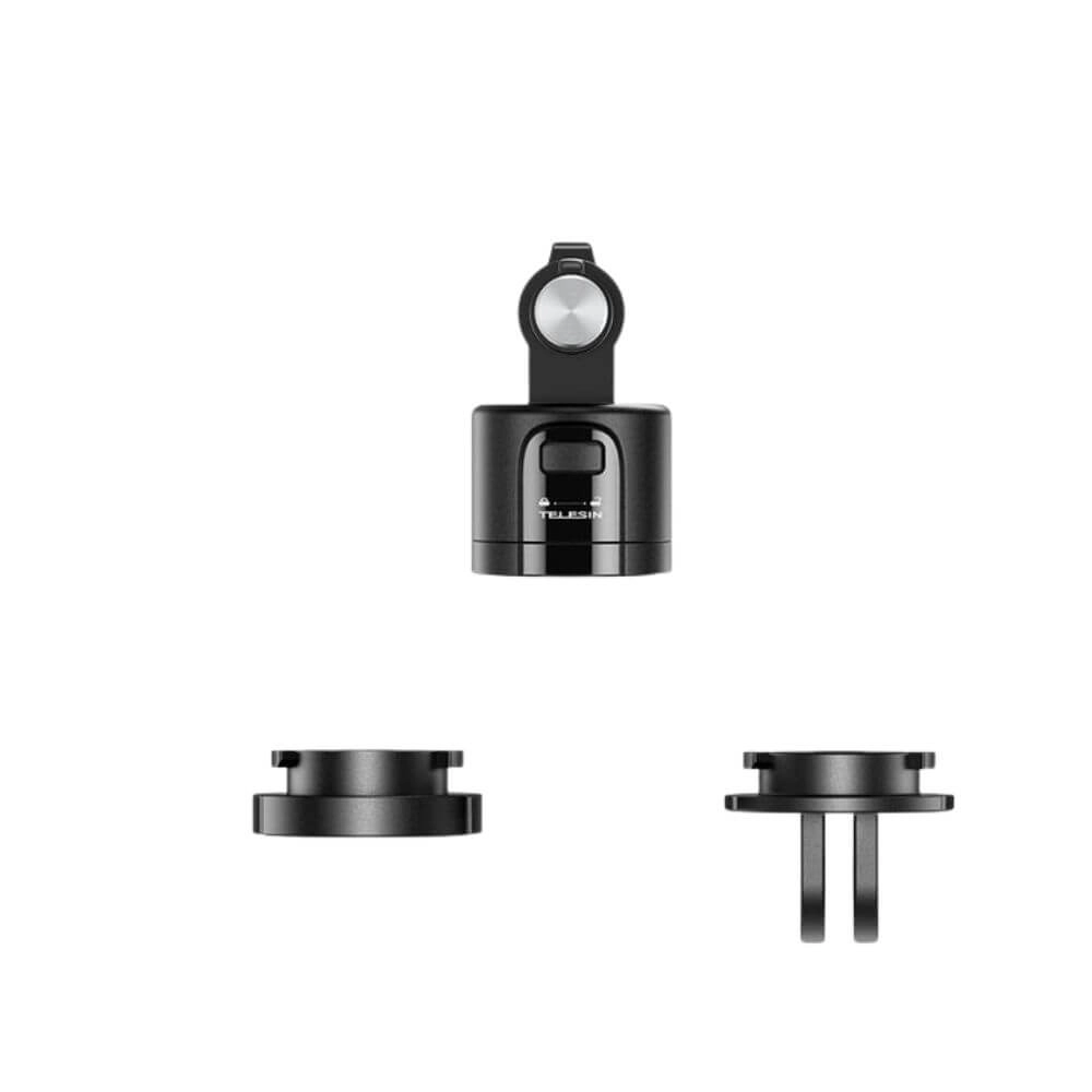 Suporte Engate Rápido Magnético para GoPro e Similares - Telesin