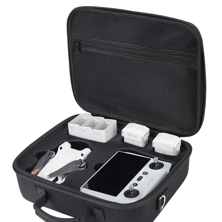 Maleta para Drone DJI Mini 3 Pro e Acessórios - Cor Preto