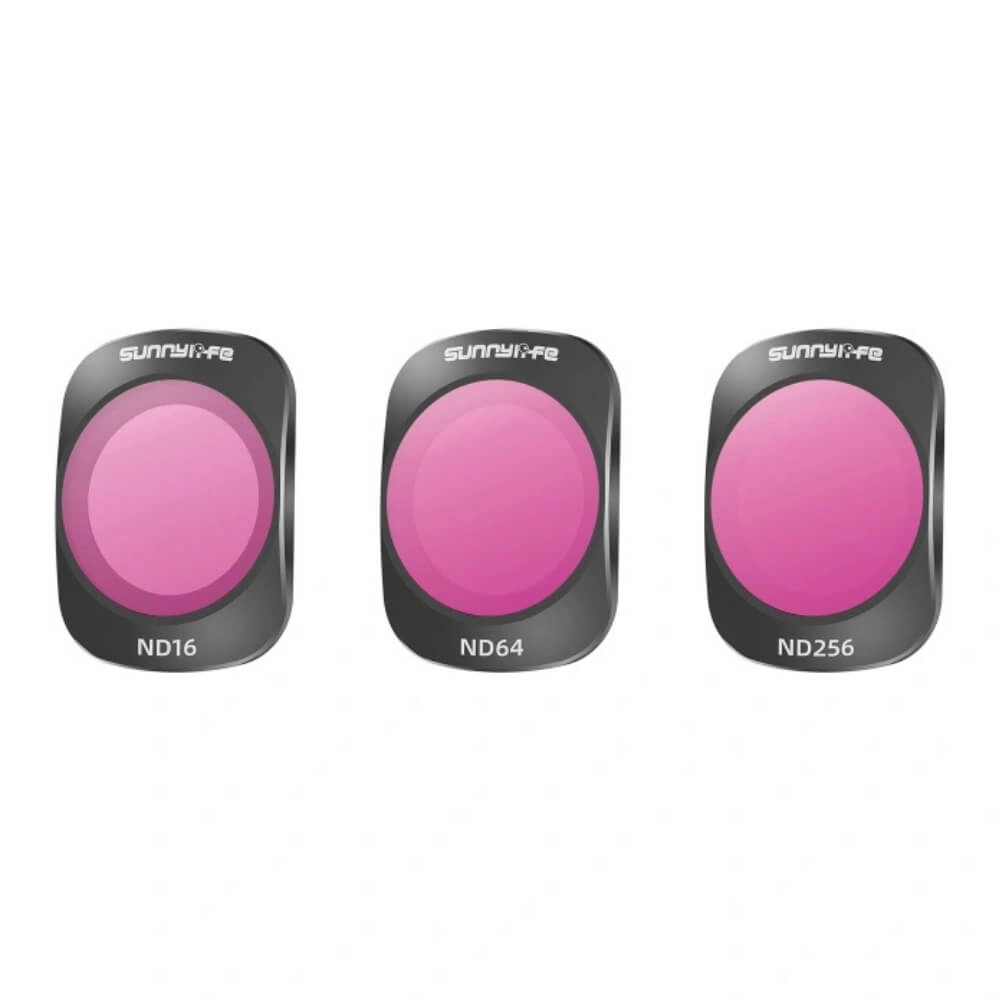 Kit de Filtros ND16/64/256 para Câmera DJI Osmo Pocket 3 - Sunnylife
