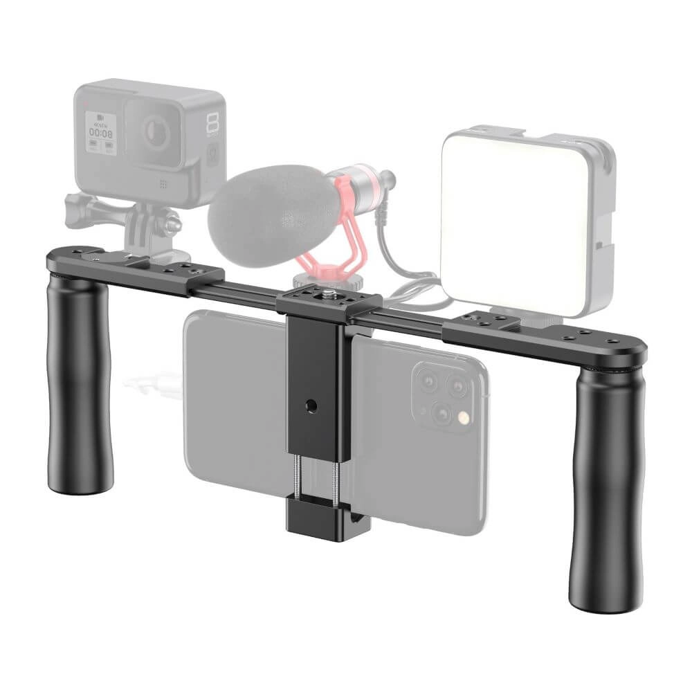 Suporte Estabilizador Manual para Celular e Câmera - Apexel