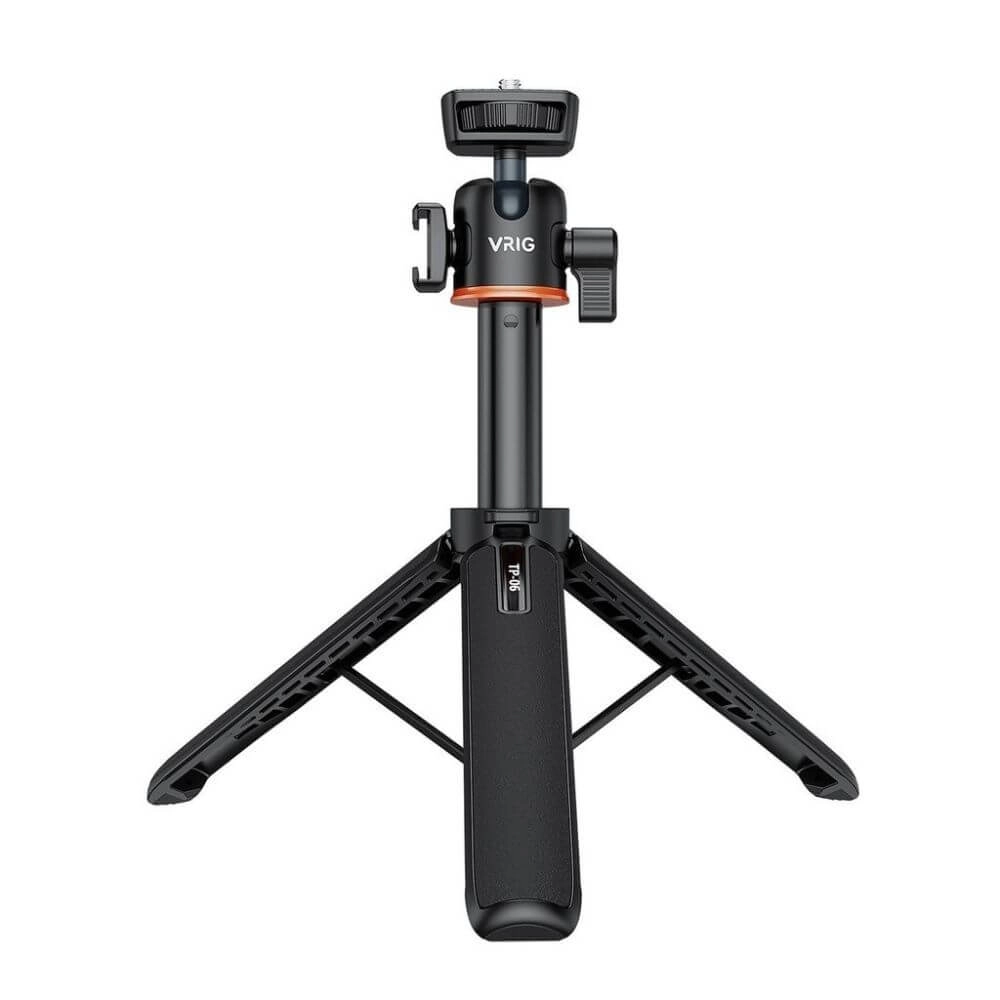 Tripé e Bastão Extensível para Câmera Mirroless e Compactas - VRIG