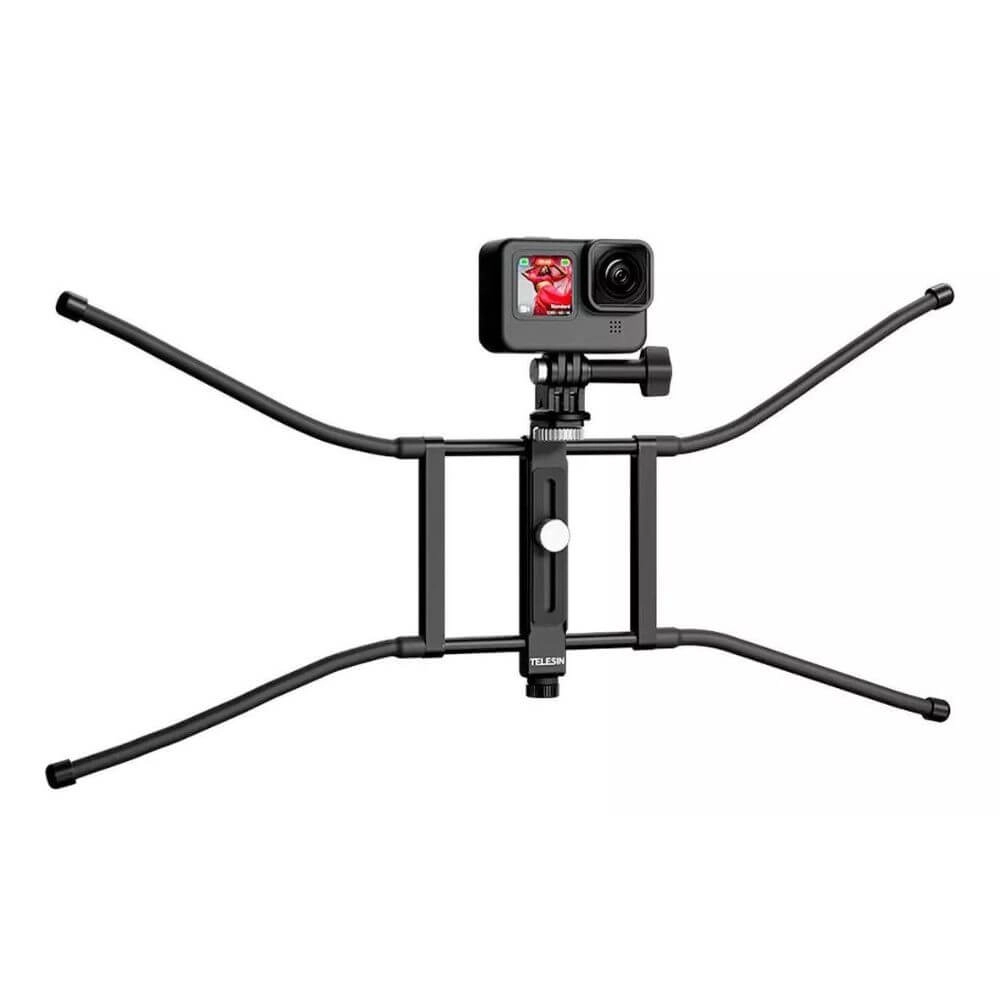 Suporte Flexível para GoPro em Grades / Cercas e Árvores - Telesin
