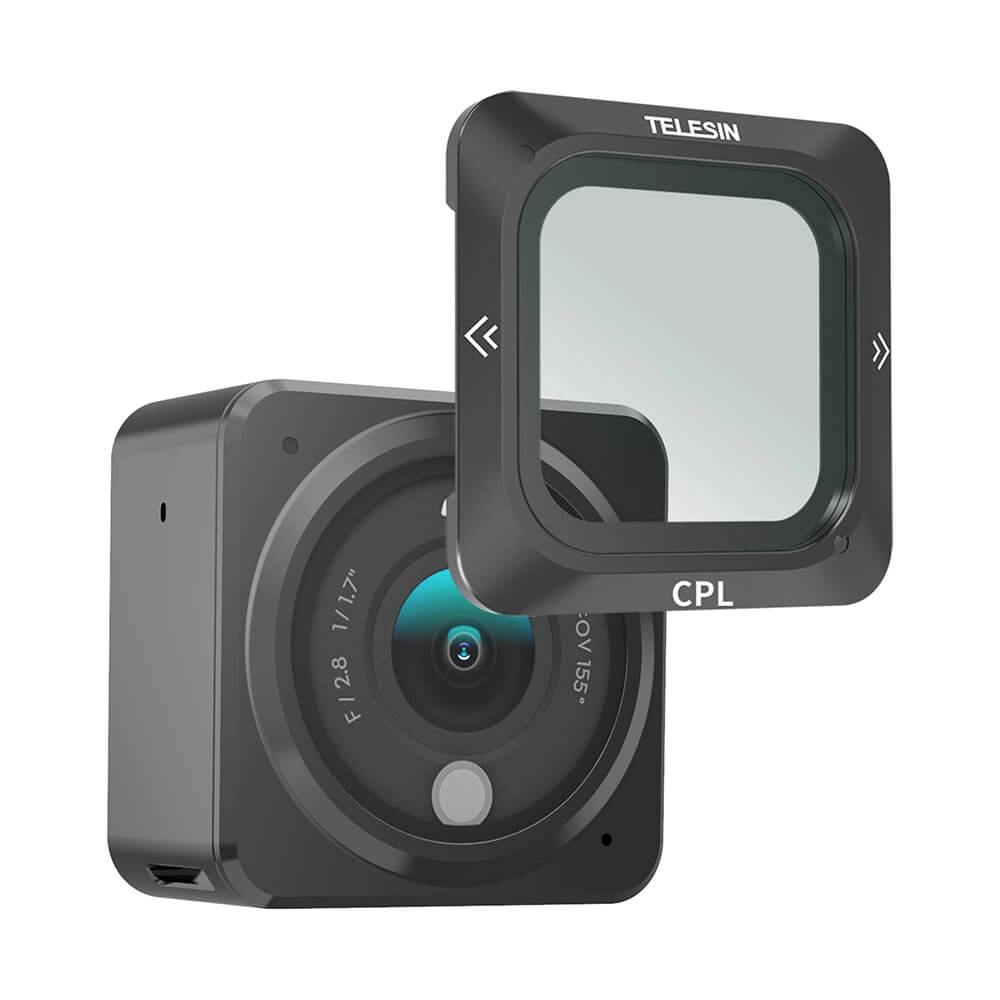 Filtro CPL Polarizador para DJI Action 2 - Telesin