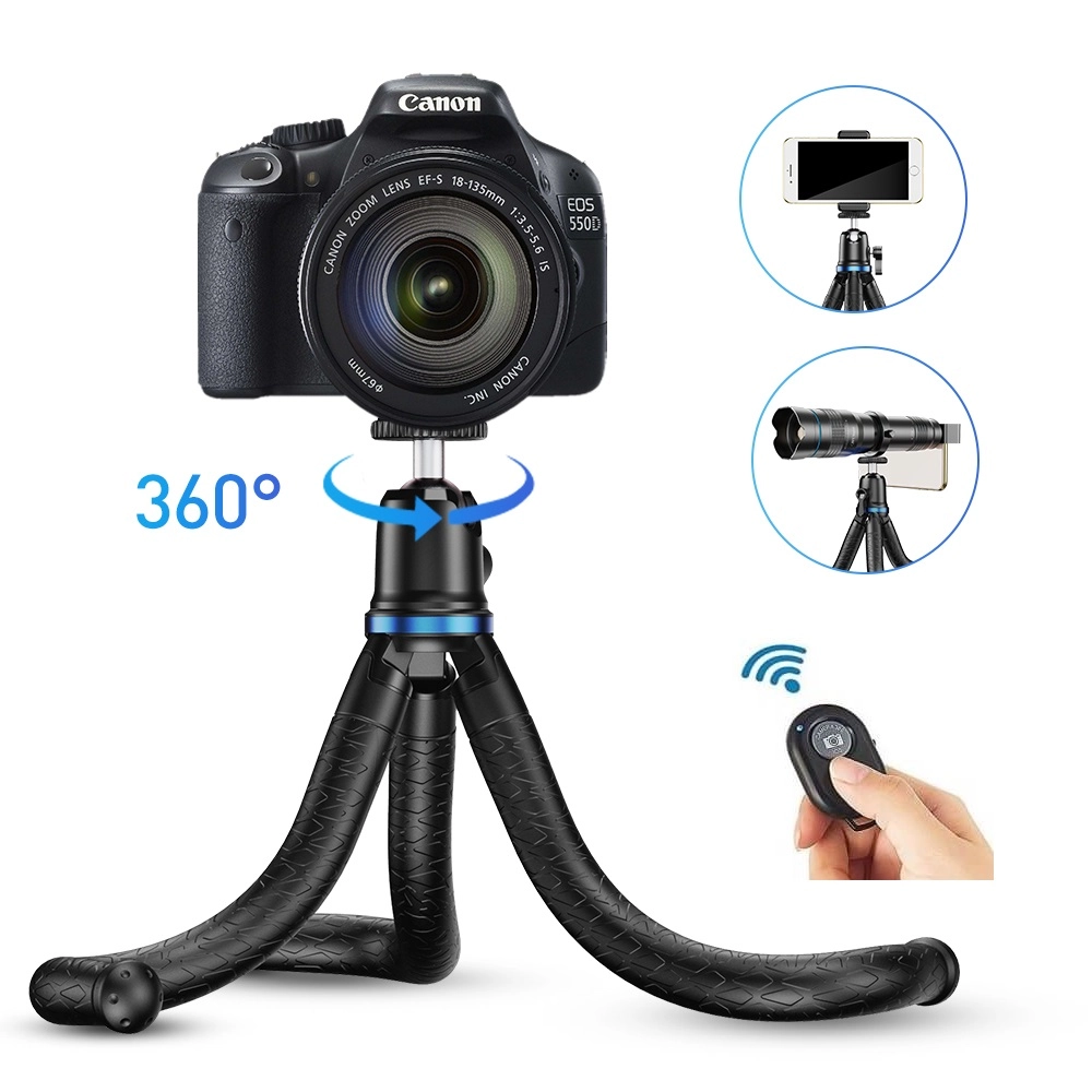 Tripé Flexível para Celular / Câmeras DSLR / GoPro - Apexel