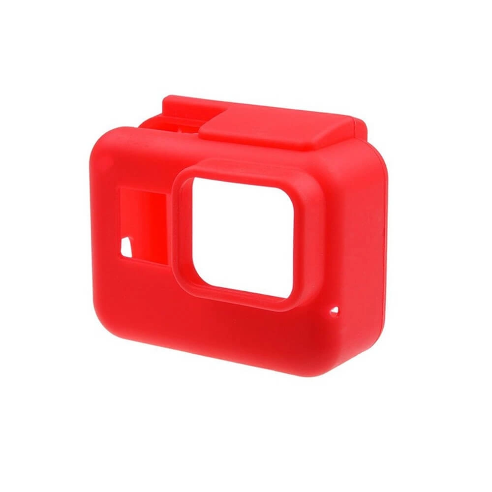 Capa Case Silicone GoPro Hero 7 6 5 Black Uso Com Frame de Montagem
