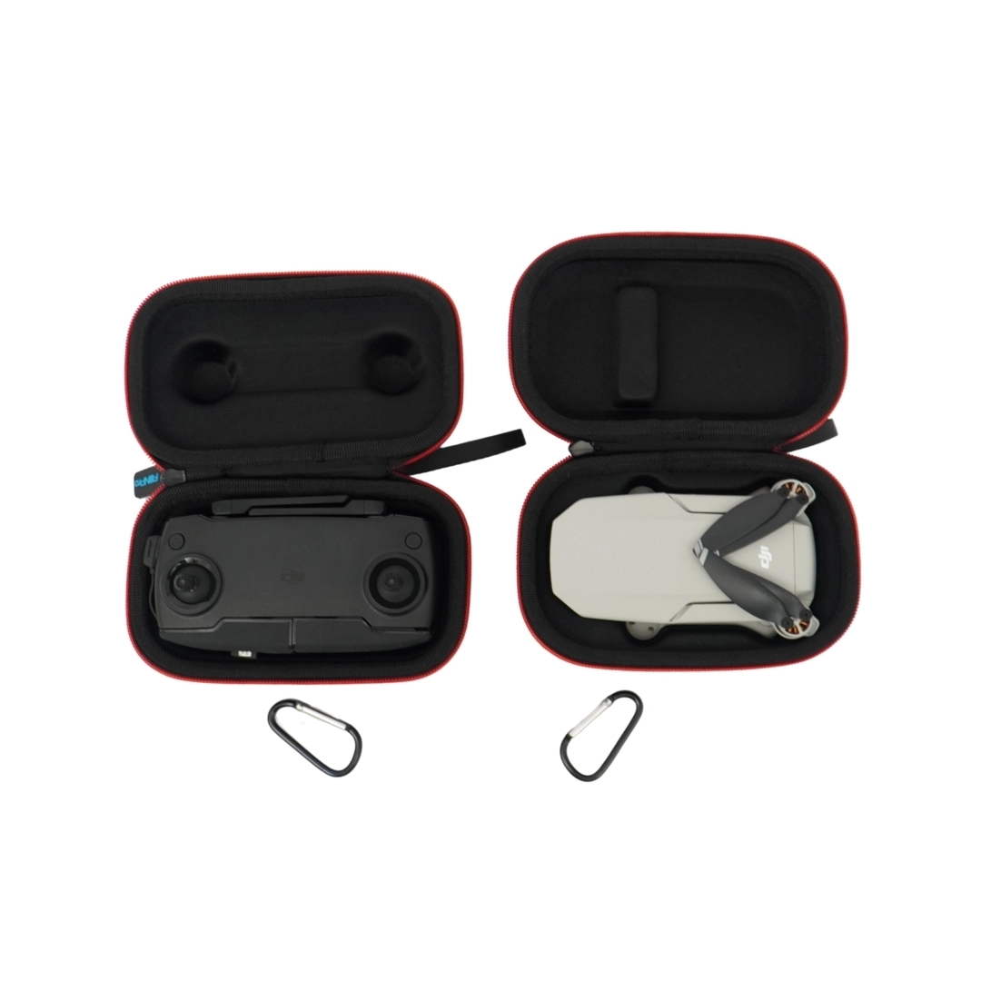Case para Controle Remoto + Case para Drone DJI Mavic Mini e Mini SE - Cor Preto