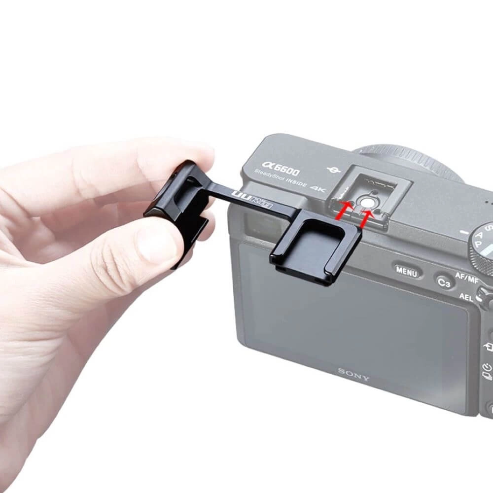 Adaptador Duplo Encaixe Tipo Sapata para Câmeras Sony A6 Series - Ulanzi