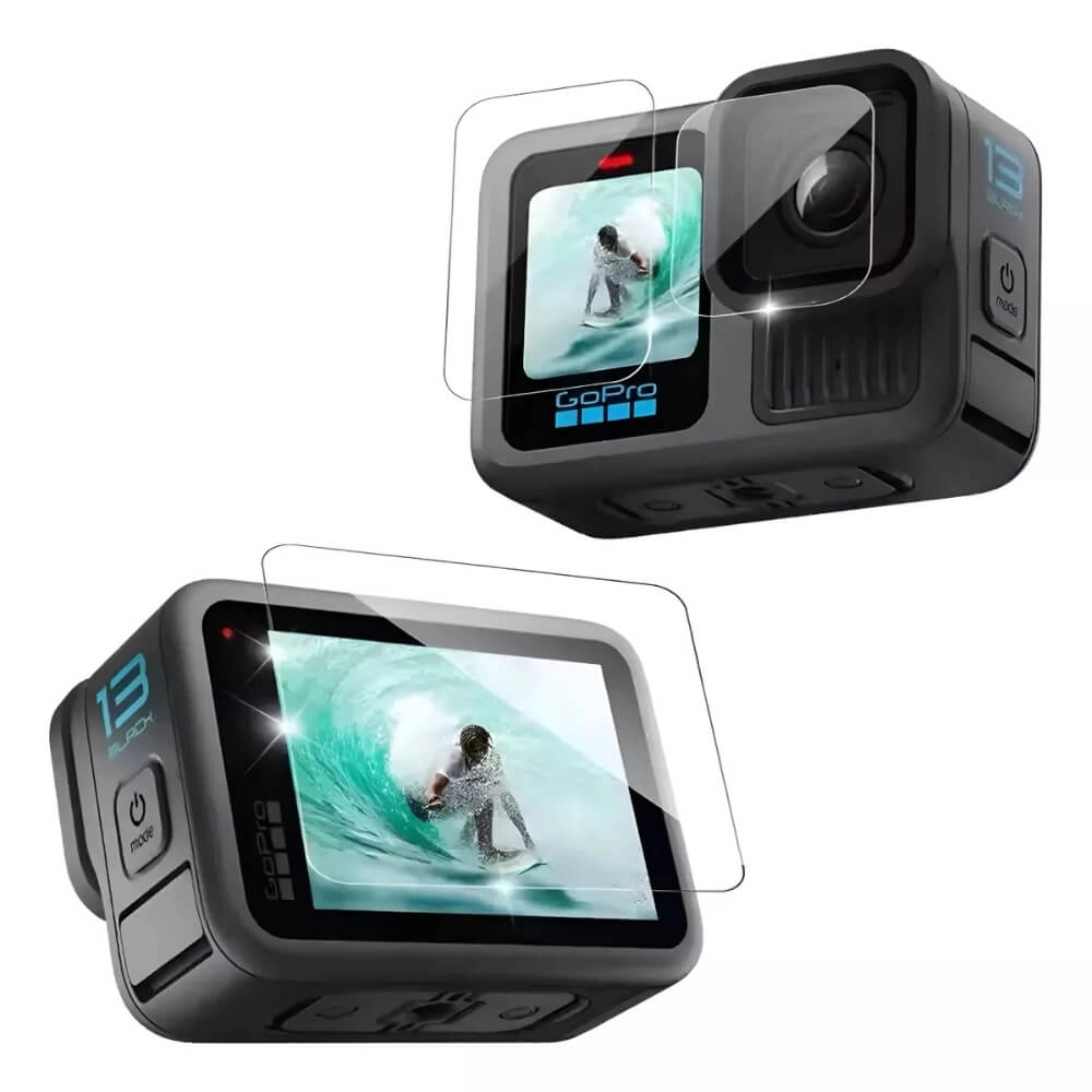 Kit de Películas de Proteção para GoPro Hero 13 Black