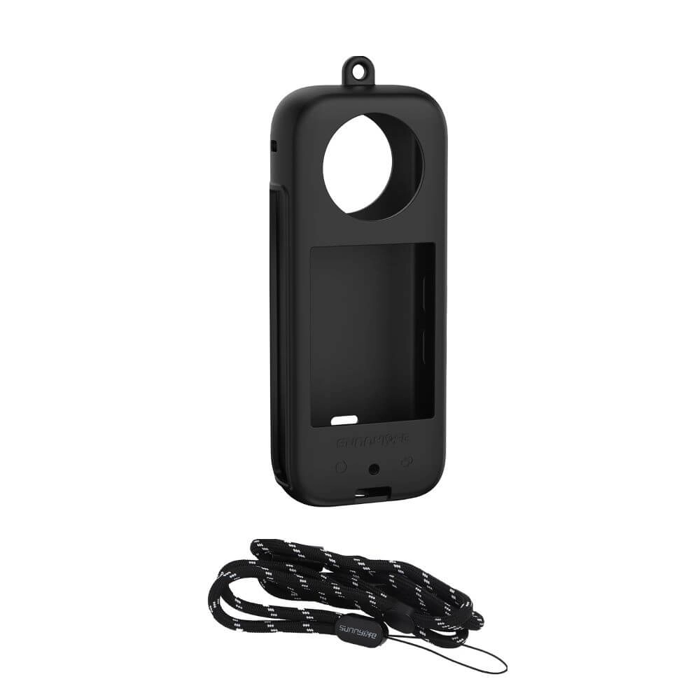 Capa de Silicone com Cordão para Câmera Insta360 X3 - Sunnylife