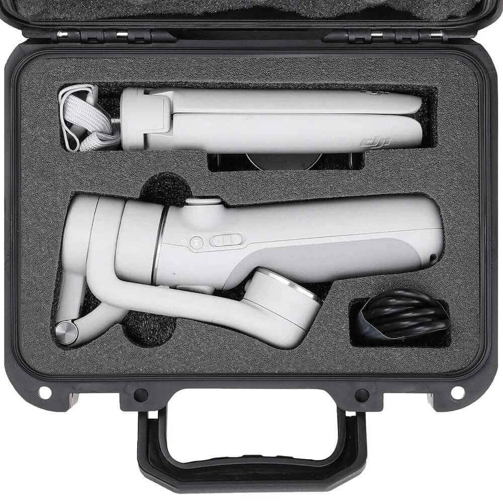 Maleta Estanque para DJI Osmo Mobile 5 e Acessórios - Cor Preto