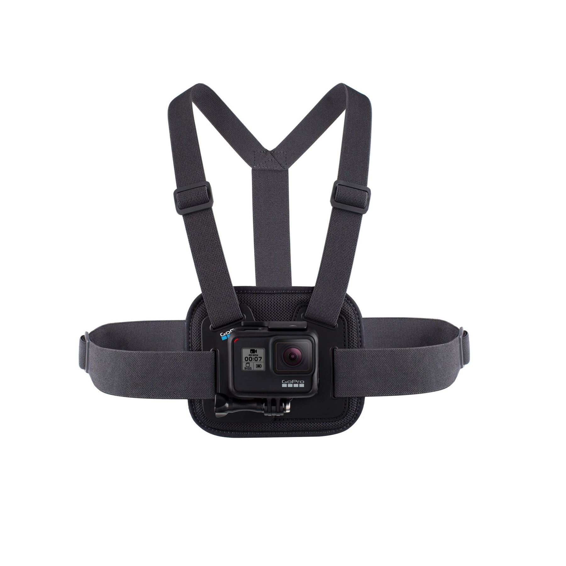 Kit Esportivo GoPro - Suporte Peito + Suporte Bike + Estojo - AKTAC-001