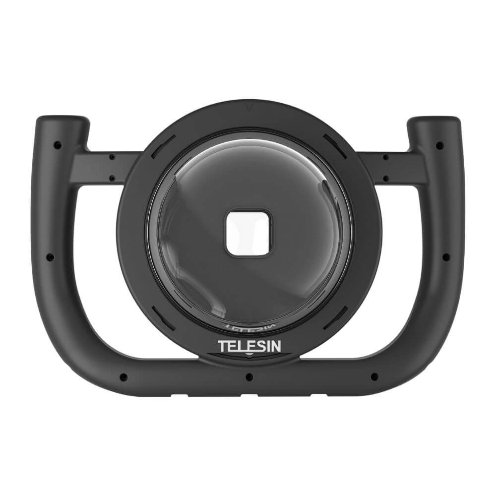 Dome para GoPro Hero 13 / 12 / 11 / 10 / 9 Black com Suporte Manual - Telesin
