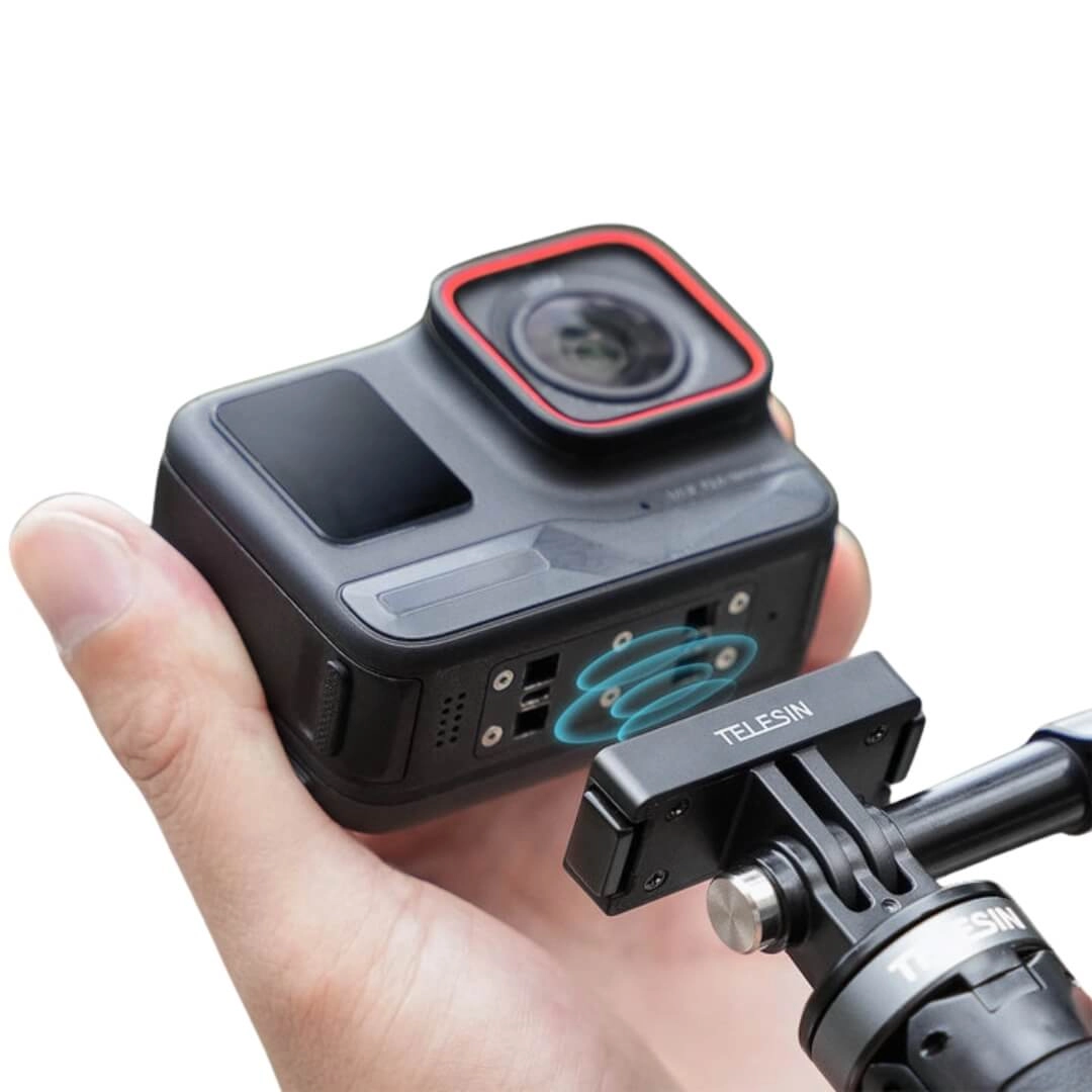 Suporte Base Magnética para Insta360 Ace / Ace Pro / Ace Pro 2 -Telesin Suporte Base Magnética para Insta360 Ace / Ace Pro / Ace Pro 2 -Telesin