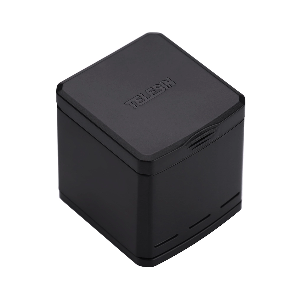 Carregador Triplo Para GoPro Hero 5 6 7 8 Black - Telesin Box Design