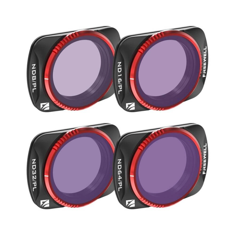 Kit de Filtros ND/PL para Câmera DJI Osmo Pocket 3 - Freewell (Bright Day)