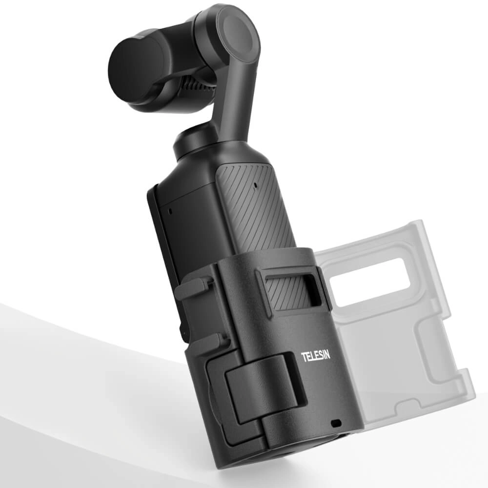 Suporte Adaptador de Expansão para Câmera DJI Osmo Pocket 3 - Telesin
