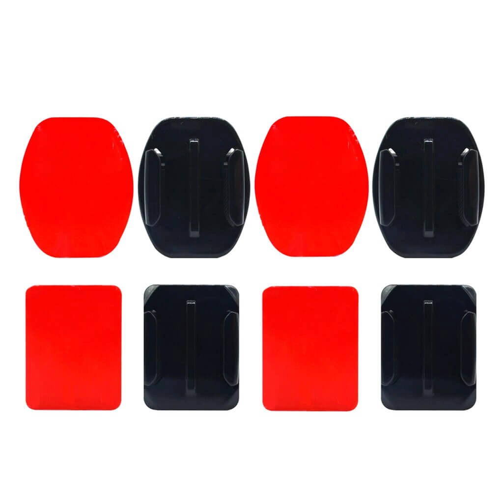 Kit de Suportes Adesivos Planos e Curvos para GoPro e Câmeras Similares