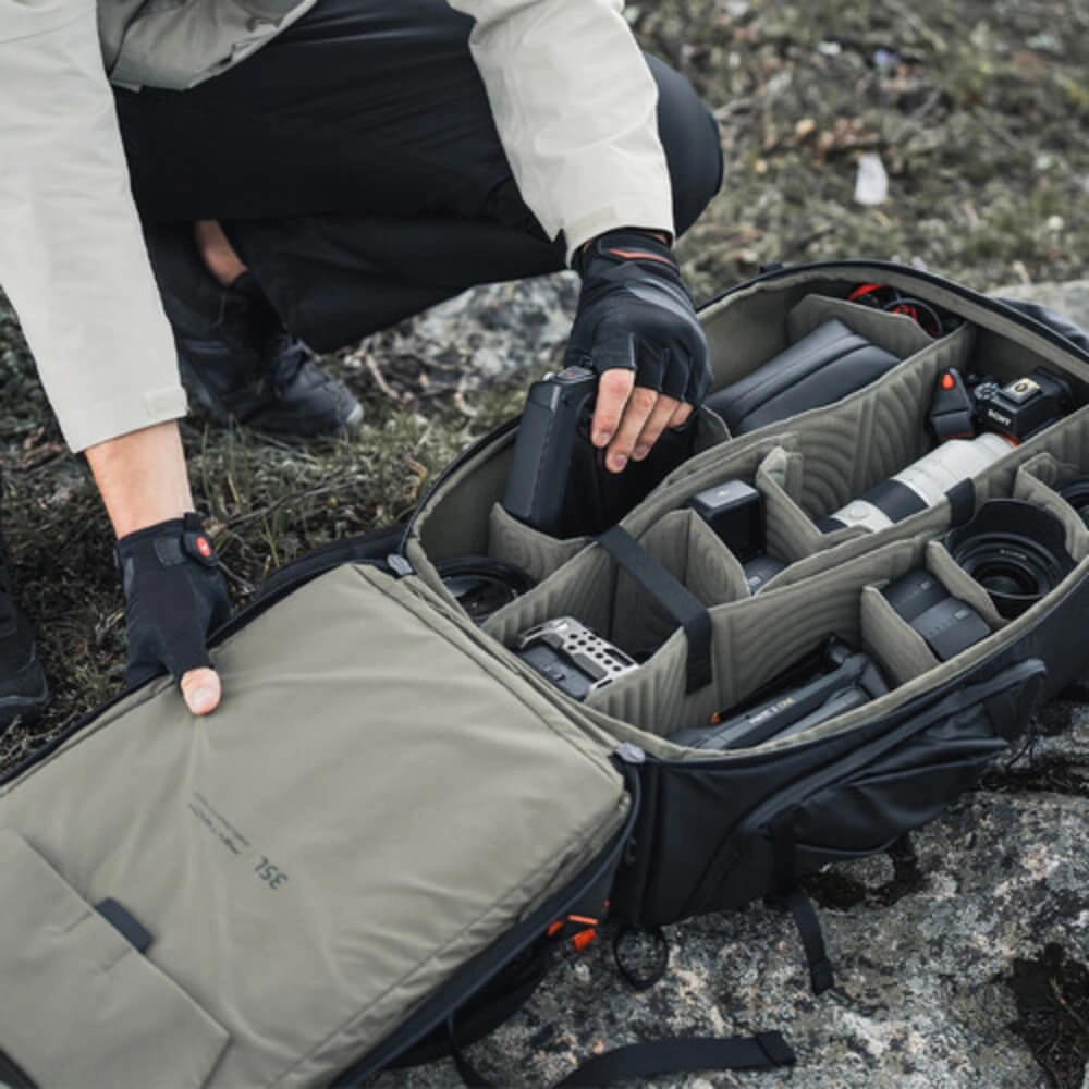 Mochila para Câmeras e Drones OnePro Focux - Pgytech 35L (Space Black)