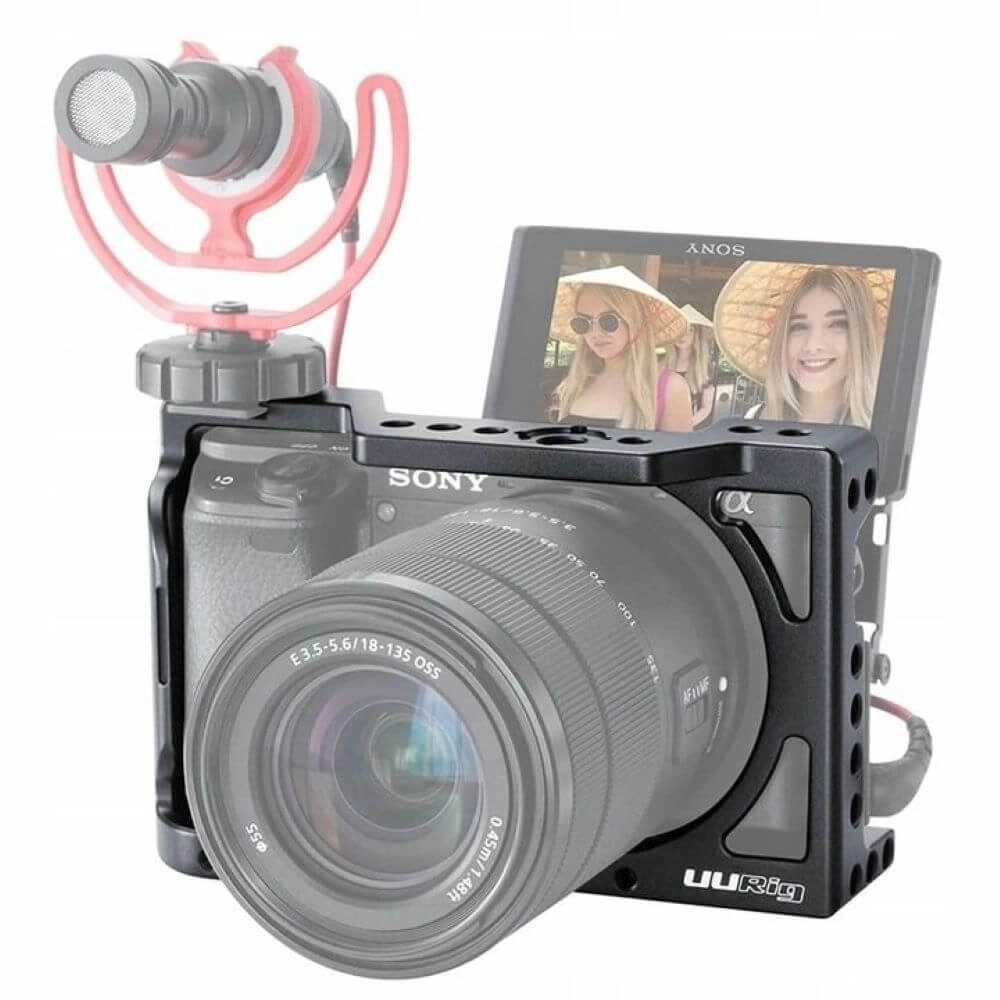 Suporte Frame Gaiola de Montagem para Câmera Sony A6400 - Ulanzi