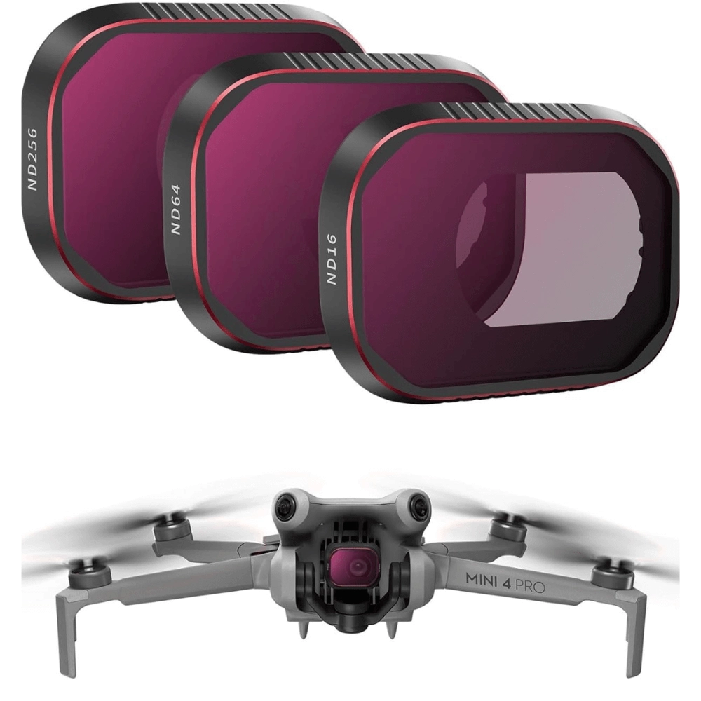Kit de Filtros ND (16/64/256) para Drone DJI Mini 4 Pro - StartRC