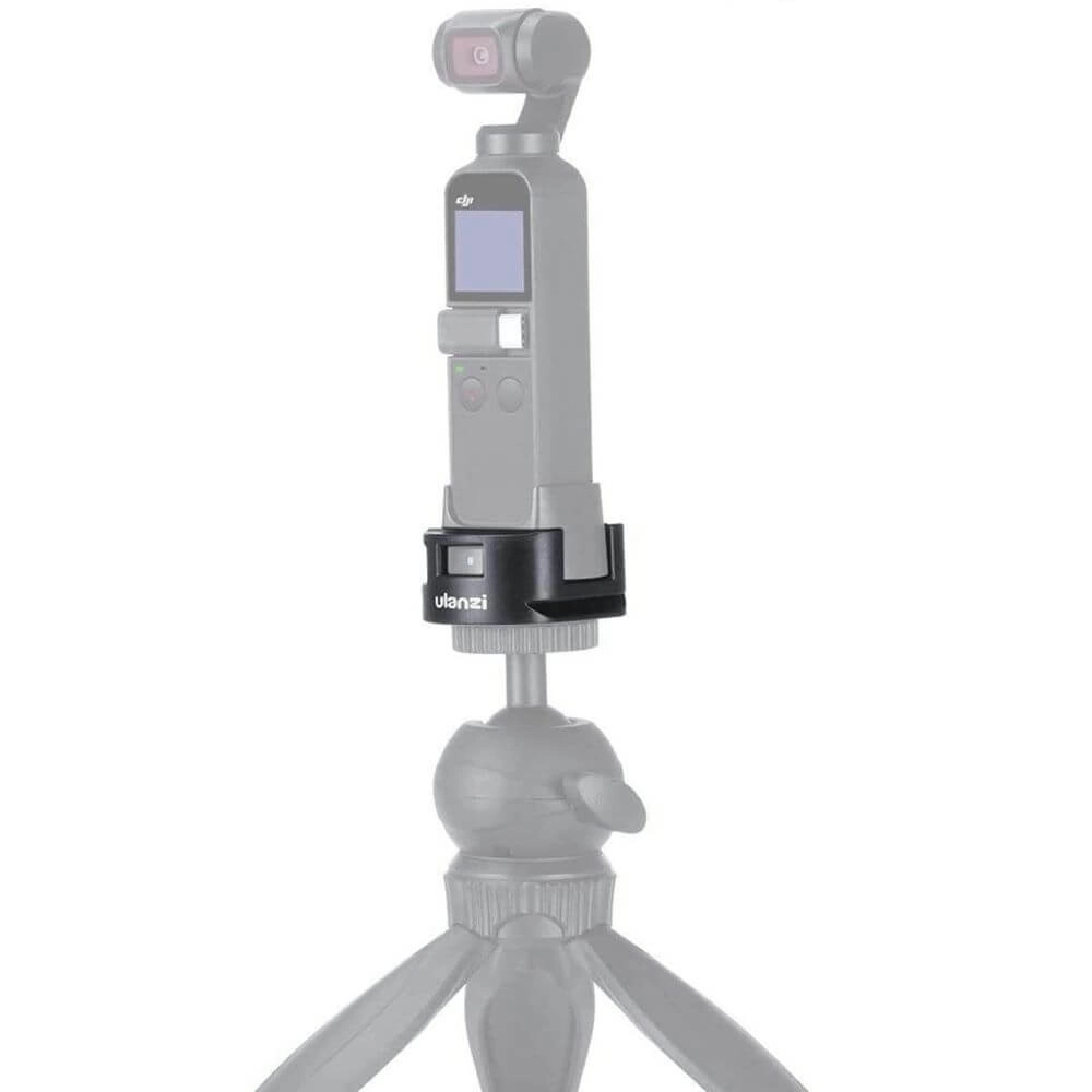 Suporte Base de Montagem para DJI Osmo Pocket com Encaixe 1/4 Polegadas - Ulanzi
