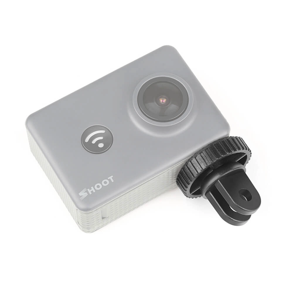 Adaptador para Câmeras de Ação e Compactas com Encaixe 1/4 Polegadas