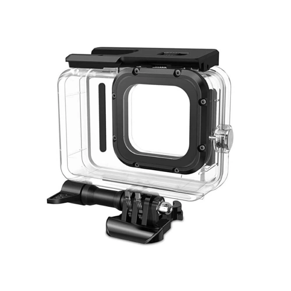 Caixa Estanque para GoPro Hero 13 / 12 / 11 / 10 / 9 Black com Tampa Traseira Extra