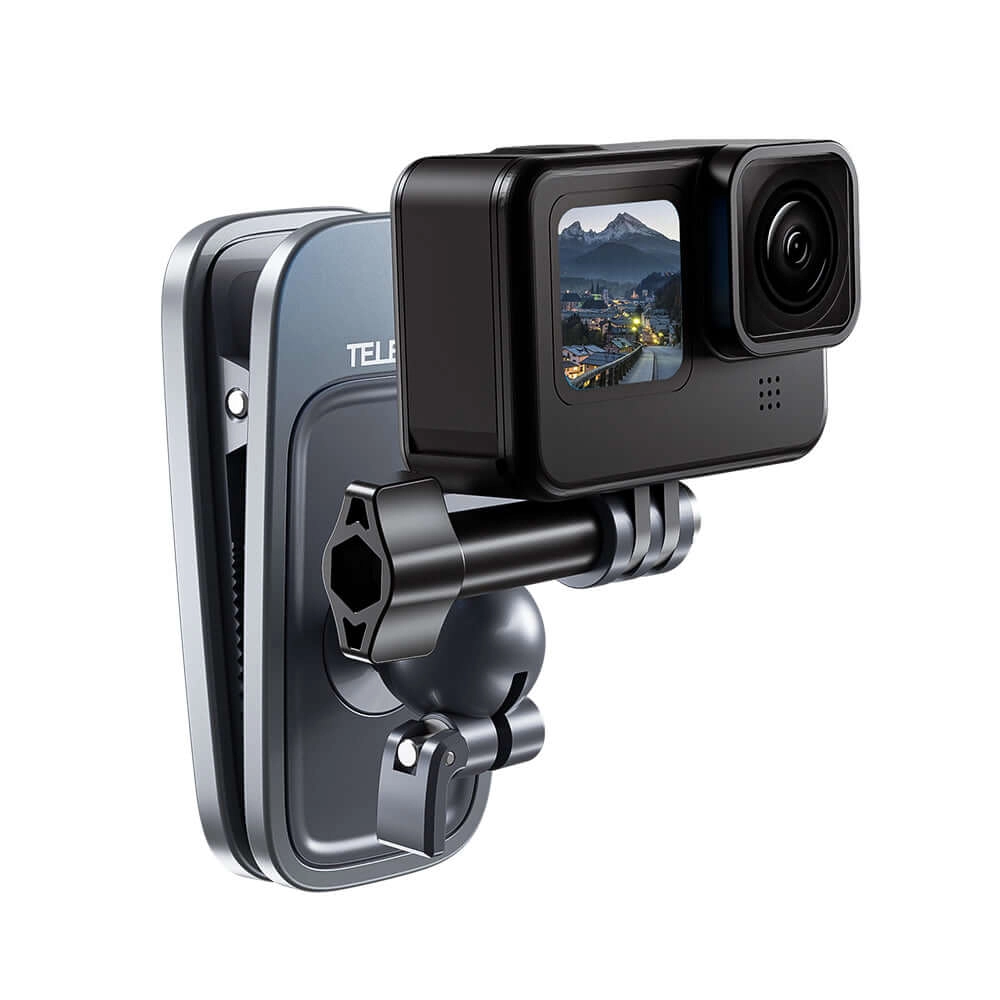 Suporte Clip para GoPro com Encaixe Magnético - Telesin