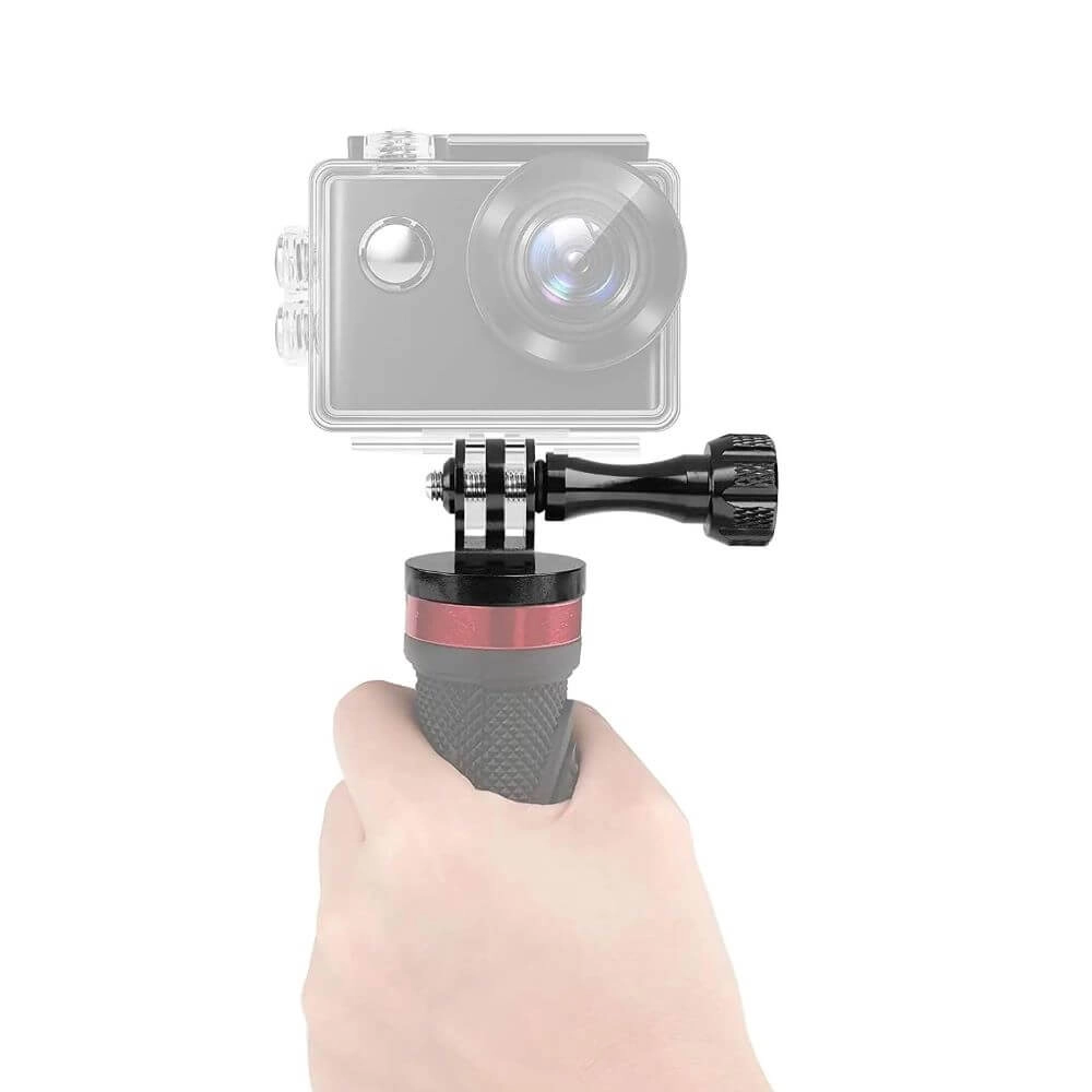 Adaptador Tripod + Parafuso Para GoPro e Câmeras Similares em Alumínio
