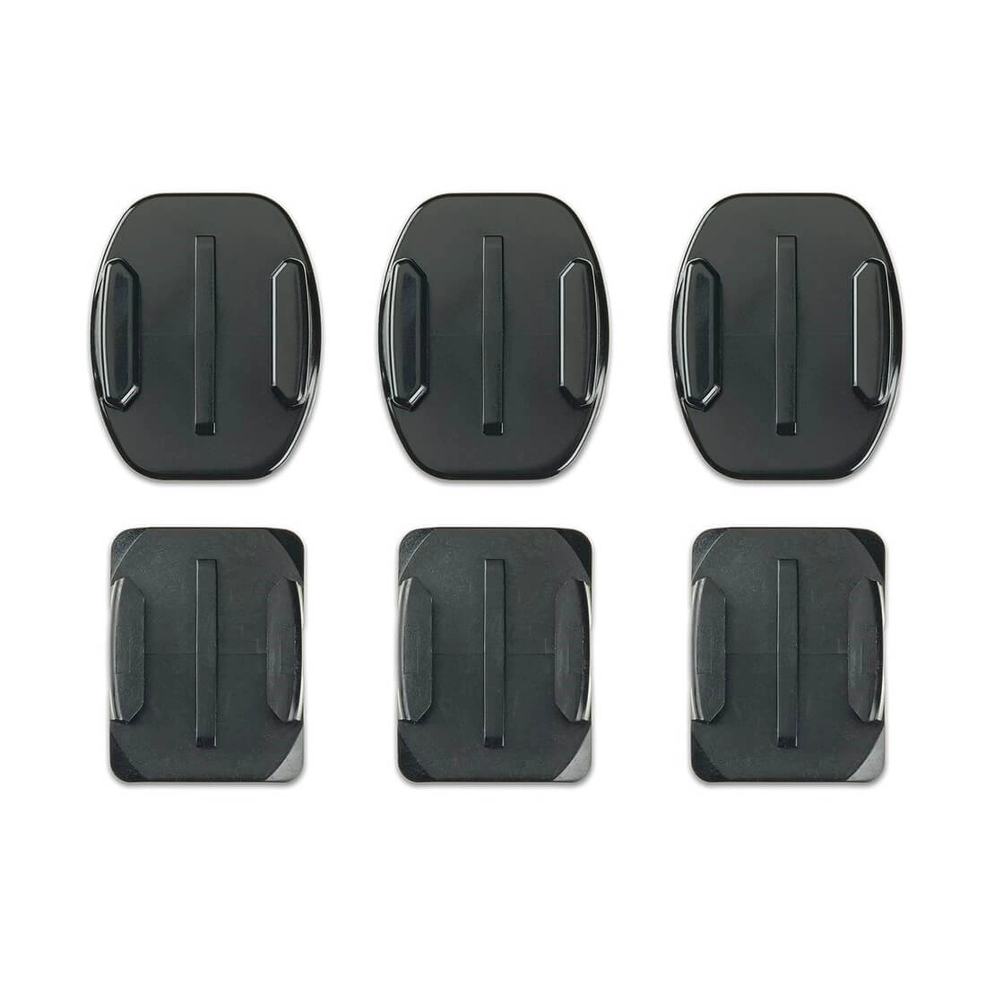 Kit de Suportes Adesivos Planos e Curvos GoPro - AACFT-001