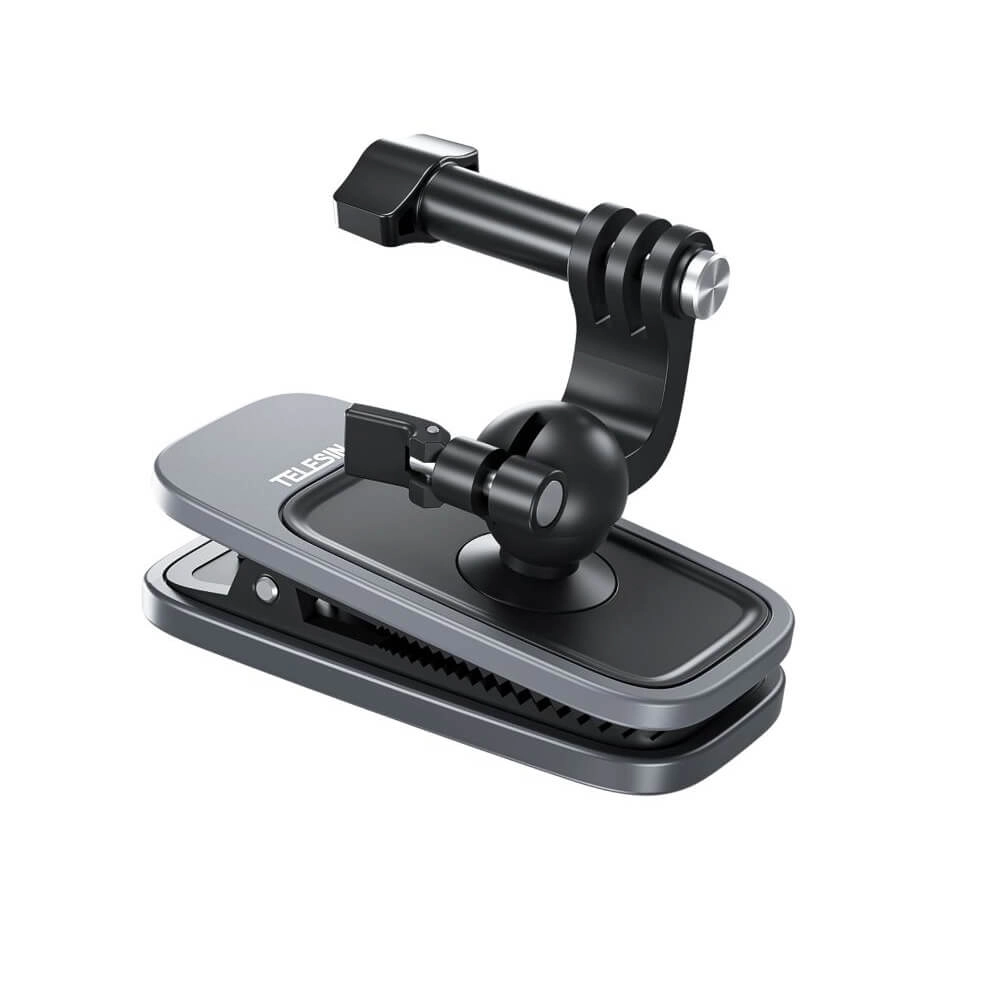 Suporte Clip para GoPro com Rotação 360º - Telesin