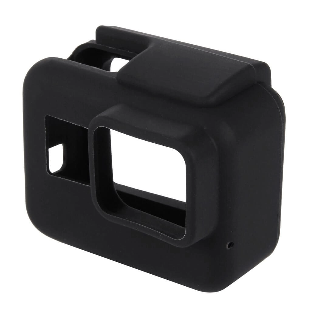 Capa Case Silicone GoPro Hero 7 6 5 Black Uso Com Frame de Montagem