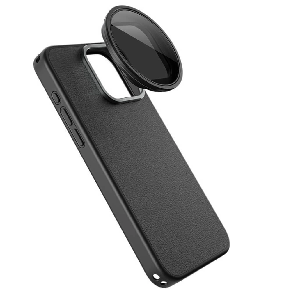 Capa Case para iPhone 15 Pro Max com Encaixe para Filtros e Lentes - Telesin