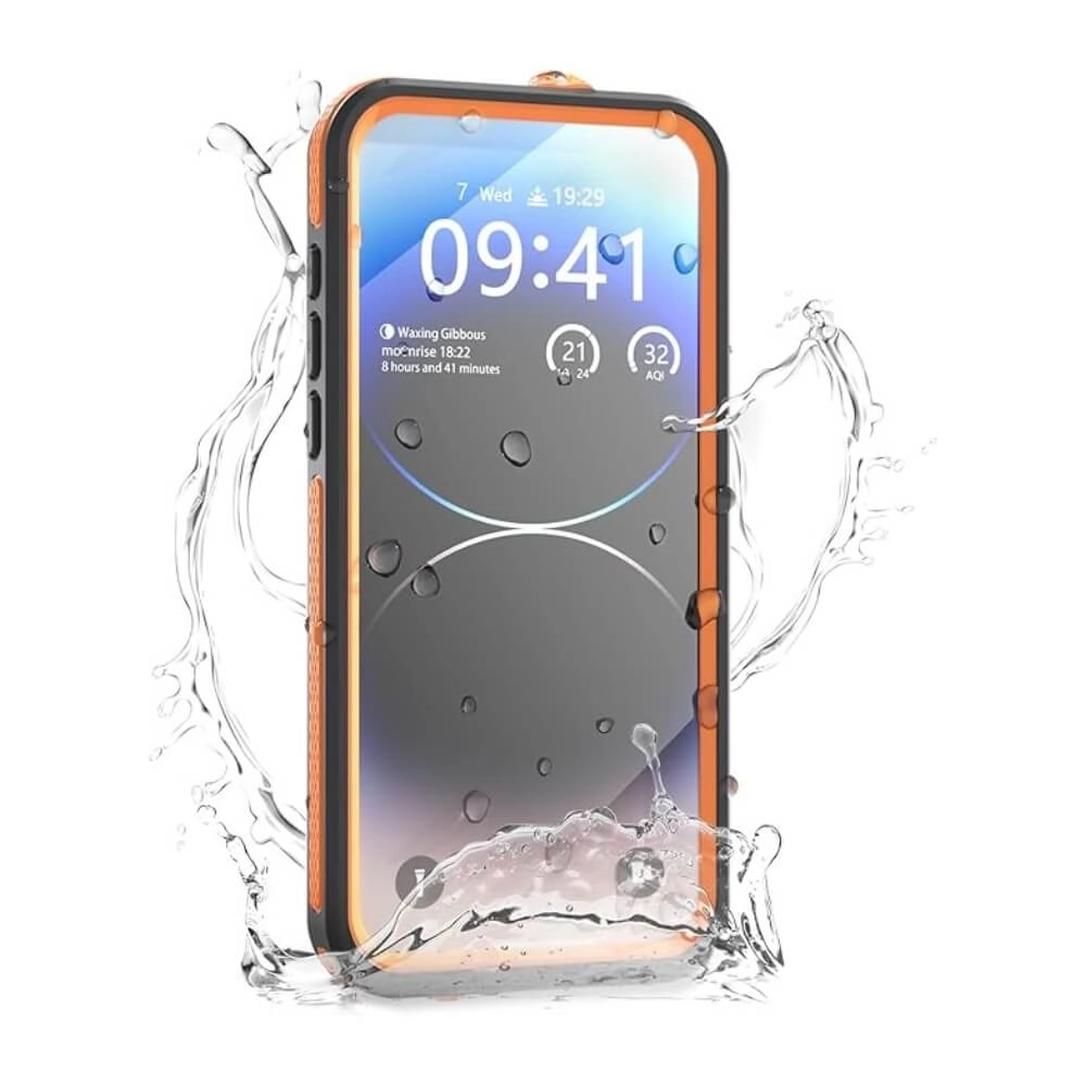 Capa Case à Prova D'água para IPhone 15 - Telesin