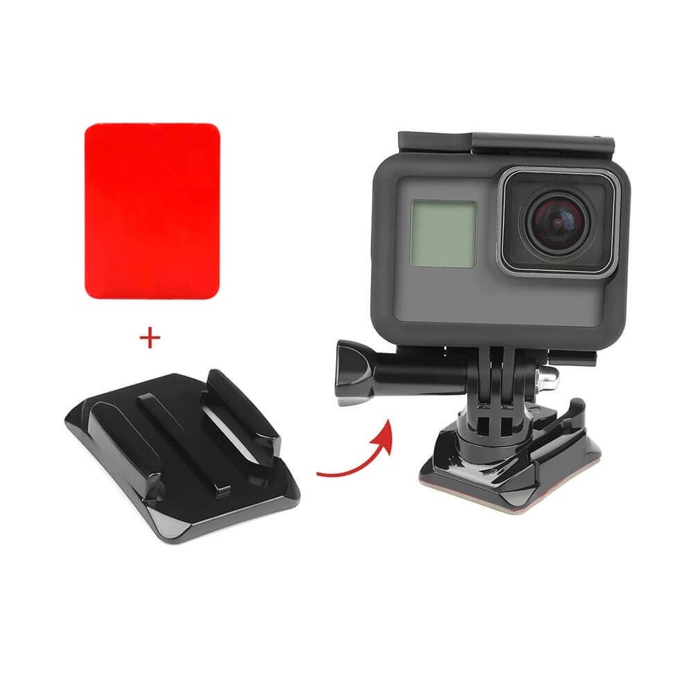 Suporte Adesivo Curvo Para GoPro e Câmeras Similares