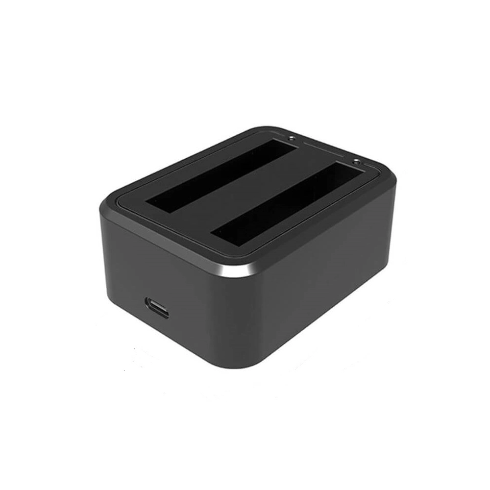 Carregador Duplo para Bateria Câmera Insta360 X3